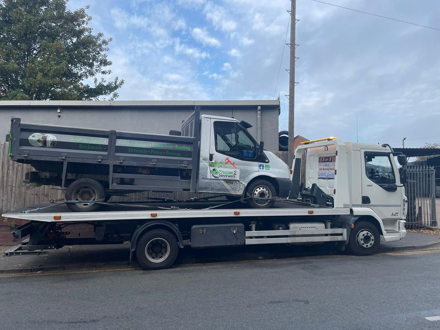 24/7 breakdown recovery in progress with Z&Z